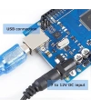 Arduino Uno R3 Ch340 Chip + Usb Kablo