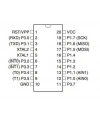 AT89S4051-24PU DIP-20 24MHz Mikrodenetleyici