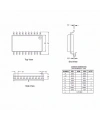 ATtiny2313A-SU SMD 8-Bit 20MHz Mikrodenetleyici SOIC-20