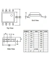 ATtiny45-20SU SMD 8-Bit 20MHz Mikrodenetleyici SOIC-8