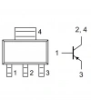 BCP53 Smd Transistör PNP 100V 1.5A Sot223
