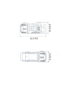 BD-20-C04PE-03-006A 4-Pin Su Geçirmez Konnektör - Erkek