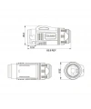 BD-24-C/RJ45/015/PE-42-001A Su Geçirmez Ethernet Konnektörü - Erkek