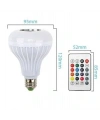 Bluetooth Hoparlör Akıllı RGB Led Ampul Lamba