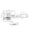 BNC-J-3 Erkek Coaxial Konnektör