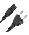 C7 2 Pin Teyp Yazıcı Power Fişi Güç Kablosu 1.5m