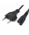 C7 2 Pin Teyp Yazıcı Power Fişi Güç Kablosu 1.5m