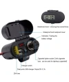CD-3068 Su Geçirmez Çok Fonksiyonlu USB + Type-C Şarj Cihazı ve Çakmaklık
