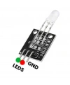 Çift Renk 3mm Led Modülü KY-011 (Kırmızı+Yeşil)