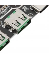 Çift USB 5V 22.5W Ledli Micro Type-C Powerbank Hızlı Şarj Modülü
