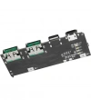 Çift USB 5V 22.5W Ledli Micro Type-C Powerbank Hızlı Şarj Modülü