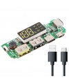 Çift USB 5V 2.4A Ledli Micro Type-C Powerbank Modülü