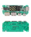 Çift USB 5V 2.4A Ledli Micro Type-C Powerbank Modülü