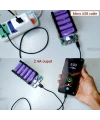 Çift USB 5V 2.4A Ledli Micro Type-C Powerbank Modülü