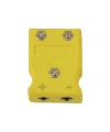 CK-45SR-Dişi - NiCr-Ni Termokupl Priz Sarı