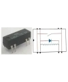 CMDA 100 24 Reed Röle Tek Kontak N/O 24VDC 0.5A
