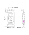 CS2A 250V 8A NC 140 °C Metal Termostat