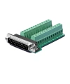 D-Sub DB25-G2 25-Pin Erkek Terminal Block Adaptörü