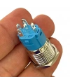 D64 Ø16mm Metal Kalıcı Buton ON-OFF 1NO