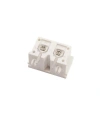 DB-8 C8 Erkek Power Soketi 90 Derece 22x12mm - Beyaz