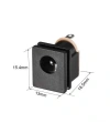 DC-015 5.5X2.1mm DC Jack Şasesi - Jak Girişi