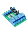 DC 12V 4-Kanal LM393 Voltaj Karşılaştırıcı Röle Modülü