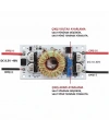 DC-DC 10A 250W Voltaj Yükseltici Dönüştürücü Led Sürücü Devre Kartı