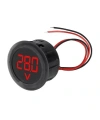 DC Voltmetre 4-100V Yuvarlak