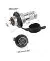 DF20 3 Pin 20mm Su Geçirmez Konnektör Takımı