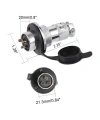 DF20 5 Pin 20mm Su Geçirmez Konnektör Takımı
