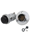 DF25 9 Pin 25mm Su Geçirmez Konnektör Takımı