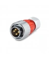 DH-20-C04PE-03-001 4-Pin Su Geçirmez Konnektör - Erkek