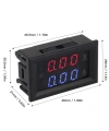 Dijital Voltmetre Ampermetre Volt Akım Ölçer DC 0-100V 10A