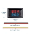 Dijital Voltmetre Ampermetre Volt Akım Ölçer DC 0-100V 10A