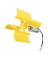 Dikey Eksenli Rüzgar Türbini - DIY DC Motor Türbin
