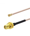 Dişi SMA - IPEX 1 RG-178 Dönüştürücü Kablo - 12cm