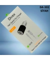 Divex 2.4 Amper 12W Dual Araç Şarj Cihazı Siyah DA-302