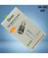 Divex 2.4 Amper 12W Dual Araç Şarj Cihazı Gri DA-302