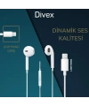 Divex Apple-Iphone Uyumlu Lightning Kablolu Kulaklık DH-254