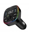 Divex Araç Fm Transmitter Bluetooth 3xUSB - Type-C - SD Kart Çakmaklık Girişli DT-604