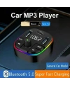 Divex Araç Fm Transmitter Bluetooth 3xUSB - Type-C - SD Kart Çakmaklık Girişli DT-604