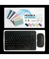 Divex Bluetooth Bağlantılı Şarjlı Mouse Klavye Seti Siyah DK-10