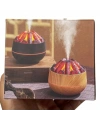 Divex Kömür Ateşi Görünümlü Hava Nemlendirici Charcoal Fire Humidifier Siyah H-55