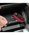 Divex Kumandalı Çakmaklık Girişli Araç Fm Transmitter Bluetooth 2xUSB - SD Kart Mavi DT-600