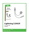Divex Lightning Kulaklık ve Şarj Çoğaltıcı Adaptör Gri DC-176