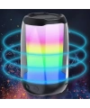 Divex Pluse 4 Mini Taşınabilir RGB Ledli Siyah Bluetooth Hoparlör DM-90
