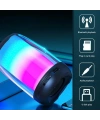 Divex Pluse 4 Mini Taşınabilir RGB Ledli Siyah Bluetooth Hoparlör DM-90