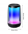 Divex Pluse 4 Mini Taşınabilir RGB Ledli Siyah Bluetooth Hoparlör DM-90