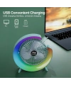 Divex Renkli 3 Modlu Taşınabilir Masaüstü Fan Mavi PV-16