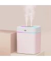 Divex Renkli Işıklı Çift Püskürtmeli Hava Nemlendirici 3L Humidifier H-18